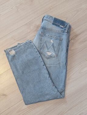 Mother Distressed Denim Jeans